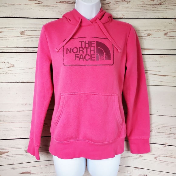 The North Face Tops - The North Face pink classic hoodie women's S